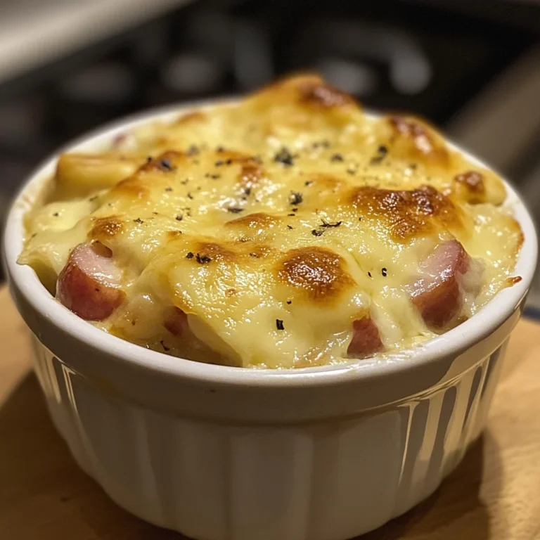 Pâtes au Jambon Fromage