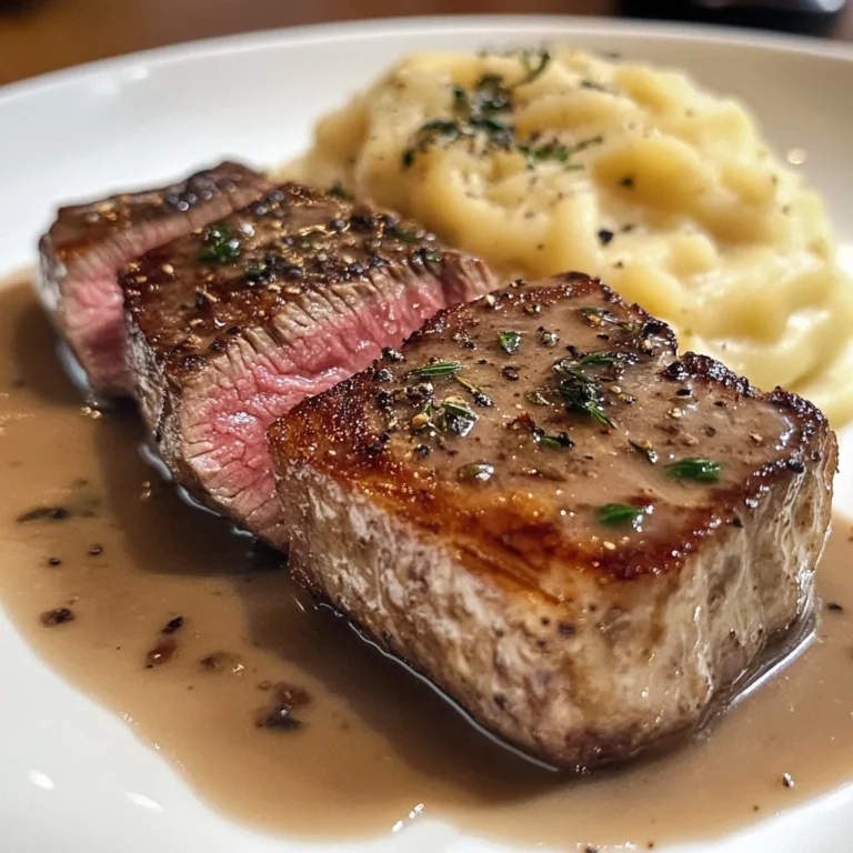 Steak Crémeux à l’Ail