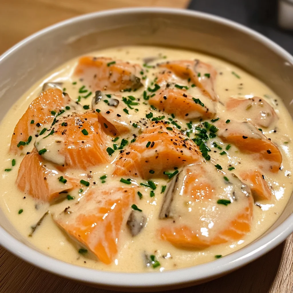 Blanquette de saumon express