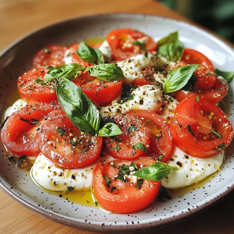 Tomate stracciatella basilic été