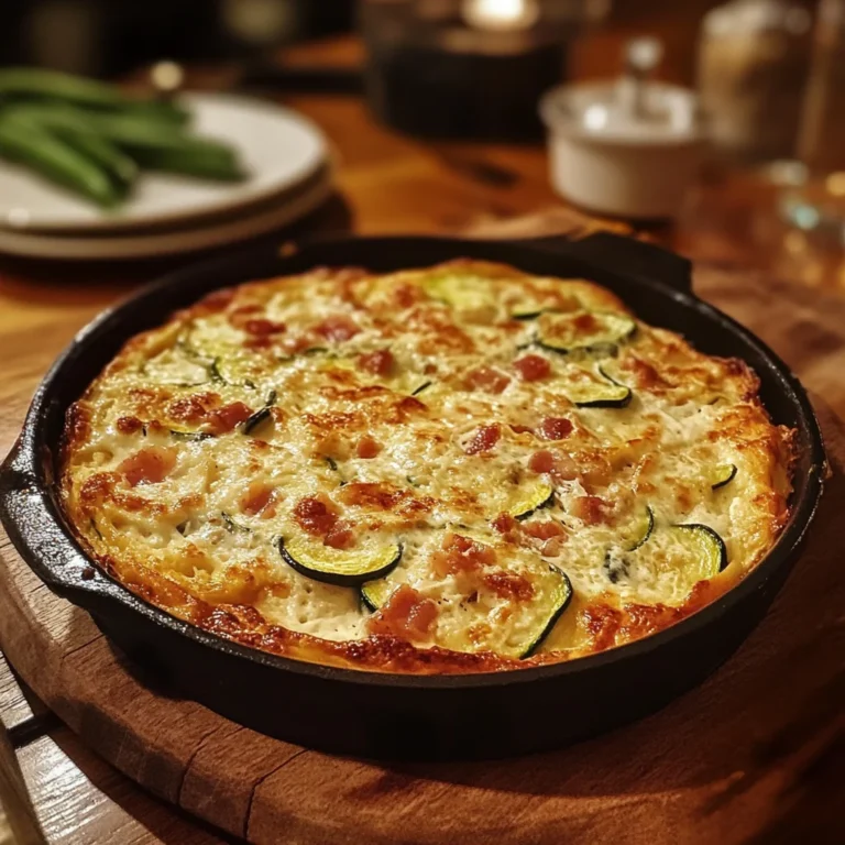 clafoutis courgettes lardons chèvre
