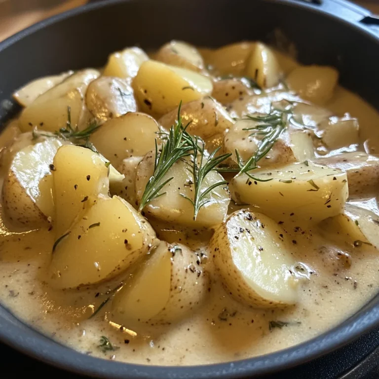 Pommes de Terre Grenaille Sauce Ail