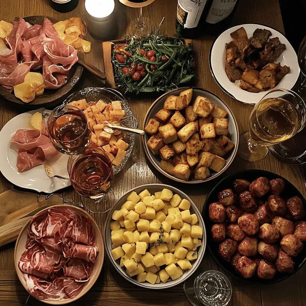 Repas de fête super économique