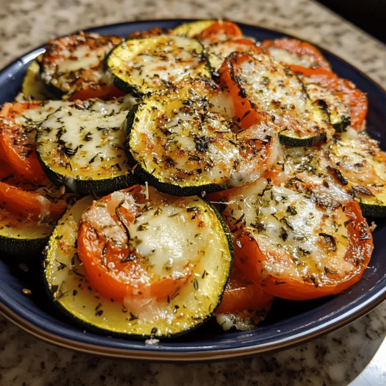 Courgettes veau parmesan tomates