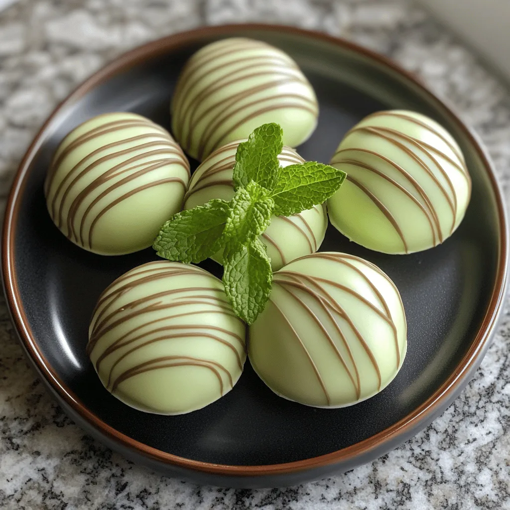 Bonbons menthe fraîche maison
