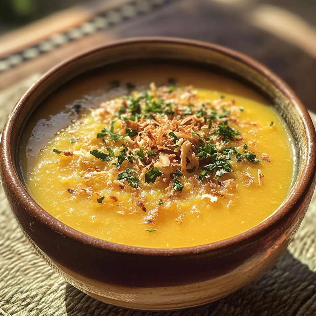 Soupe froide carotte coco citron