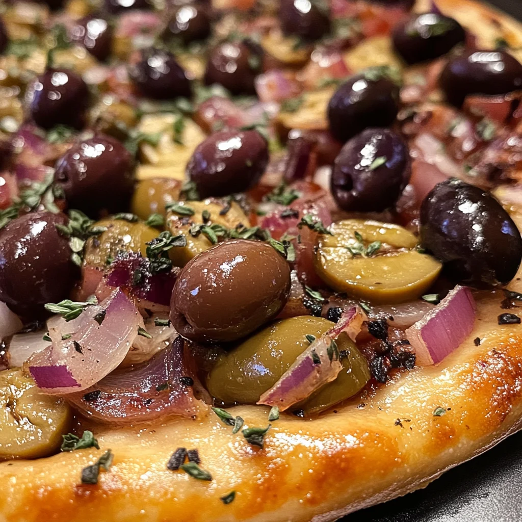 Pissaladière Provençale Anchois Olives