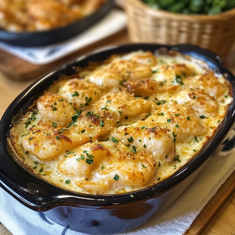 Cassolettes gambas Saint-Jacques crémeuses