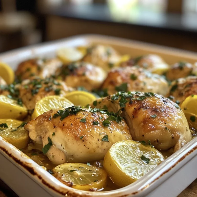 Poulet citron double Ottolenghi