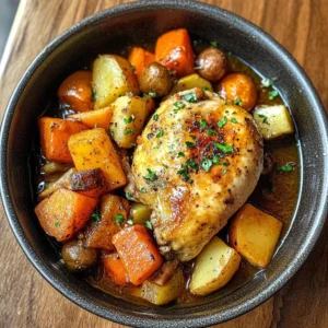 Poulet et légumes au cari